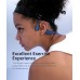 Open-Ear Wireless Earphones Air Conduction Headphones Bluetooth 5.0 with Mic,Titanium Lightweight,Waterproof,Music Answer Phone Call for Running Hiking Driving Cycling