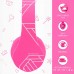 PowerLocus Kids Headphones Over-Ear, Bluetooth Wireless Headphones for Kids,with Microphone, Safe 85DB Volume Limited, Foldable with Carry Case, Audio Cable, Micro SD mode for Online Classes,PC,Phones