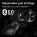 DIZO GoPods D Bluetooth Earbuds Wireless Headphones, Clear Calls, Environmental Noise Cancellation, Deep Bass Boost, Waterproof Stereo TWS Earphones, Touch Control, Low Latency, Sports Headsets Black